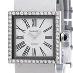 Chanel Ladies Mademoiselle Diamond Quartz // CH-H0830 // Pre-Owned