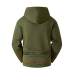Full-Zip Utility Hoodie // Army Green (XL)