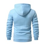Quarter-Zip Hoodie // Light Blue (S)