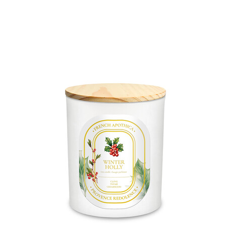 11oz French Apothica Candle (Winter Holly)