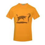 Matador Bull-Crystal T-Shirt // Mustard (2XL)