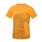 Leopard Crystal T-Shirt // Mustard (M)