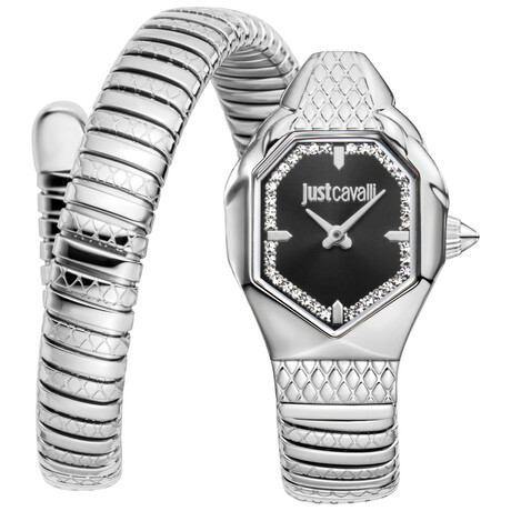 Just Cavalli Ladies Snake Quartz // JC1L369M0025