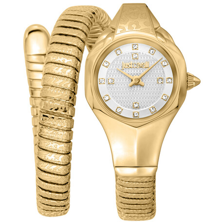 Just Cavalli Ladies Snake Quartz // JC1L270M0025