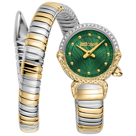 Just Cavalli Ladies Snake Quartz // JC1L350M0065