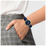 Ferragamo Ladies Cuir Quartz // SFYN01422