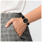 Ferragamo Ladies Cuir Quartz // SFYN01522