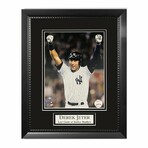 Derek Jeter // New York Yankees // Unsigned Photo + Framed