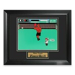 Mike Tyson // "Punch Out" Unsigned Photo + Framed