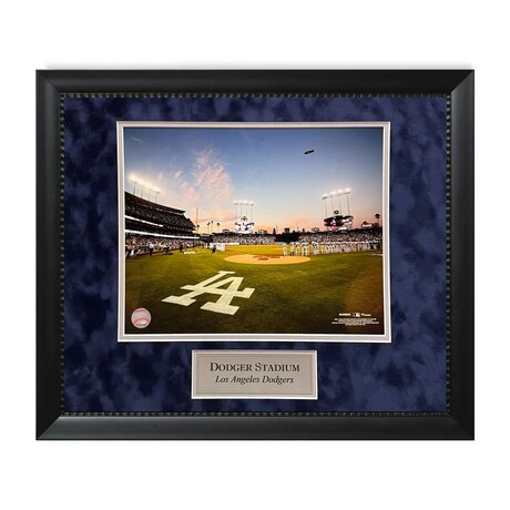 Los Angeles Dodgers Stadium // Unsigned Photo + Framed