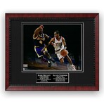 Kobe Bryant & Allen Iverson // Unsigned Photo + Framed