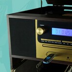 Boyleston 7-in-1 Turntable Music Center // Espresso