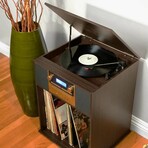 Boyleston 7-in-1 Turntable Music Center // Espresso