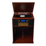 Boyleston 7-in-1 Turntable Music Center // Mahogany