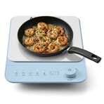 Elite Gourmet Digital SlimStore Induction Cooktop (White)
