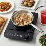 Elite Gourmet Digital SlimStore Induction Cooktop (White)