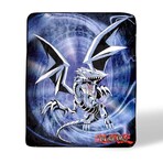 Yu-Gi-Oh! Blue-Eyes White Dragon Fleece Throw Blanket | 45 x 60 Inches