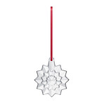 Baccarat Noel 2019 Annual Crystal Snowflake Ornament // Clear // 2813066