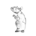 Baccarat Zodiaque Year of the Rat Crystal Figurine // Clear // 2813060