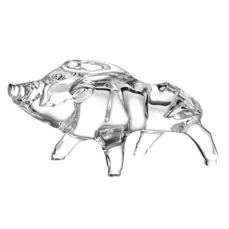 Baccarat Zodiaque Year of the Pig Crystal Figurine // Clear // 2812399