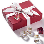 Baccarat Jeux To Play Crystal Dice Set // Set of 5 // 2813755
