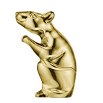 Baccarat Zodiaque Year of the Rat Crystal Figurine // Gold // 2813062