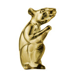Baccarat Zodiaque Year of the Rat Crystal Figurine // Gold // 2813062