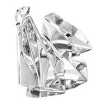 Baccarat Origami Rooster Crystal Figurine // 1762749