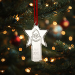 Baccarat Noel 2012 Candle Crystal Ornament // 2611655