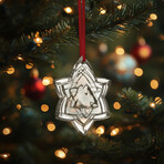 Baccarat Noel 2018 Annual Crystal Star Ornament // Clear // 2812248