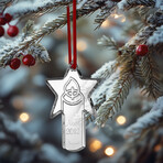 Baccarat Noel 2012 Candle Crystal Ornament // 2611655