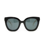 Unisex // GG0564SN 001 Sunglasses // Black Crystal + Black