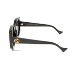 Unisex // GG1257S 001 Sunglasses // Black + Black