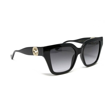 Women's // GG1023-001 Sunglasses // Black + Dark Grey Gradient