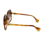 Unisex // GG1072SA 003 Sunglasses // Havana + Brown Gradient