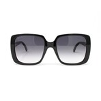 Unisex // GG0632S 001 Sunglasses // Black + Black Gradient