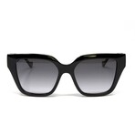 Women's // GG1023-001 Sunglasses // Black + Dark Grey Gradient