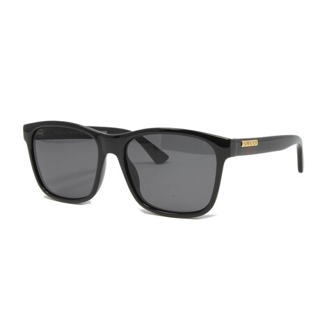 Men's // GG0746S-001 Sunglasses // Black + Black