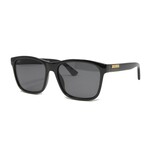 Men's // GG0746S-001 Sunglasses // Black + Black