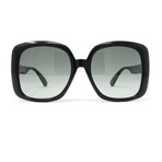 Unisex // GG0714SA 001 Sunglasses // Black Green Red + Grey Gradient