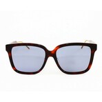 Unisex // GG0599SA 002 Sunglasses // Havana + Blue