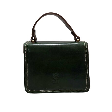 Mirabella Small Handbag & Cross Body Italian Leather (Black)