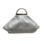 Elida Medium Clutch & Crossbody Italian Leather (Black)