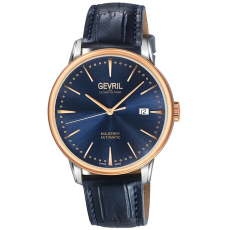 Gevril Mulberry Swiss Automatic // 9625