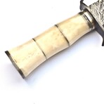 The Berlin Edge // Clip Point // White Bone