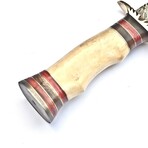 The Nova // Drop Point // White Bone