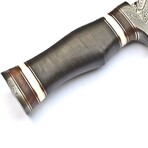 The Forgex // Clip Point // Leather Spacers