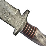 The Form 7 // Clip Point // Colored Bone