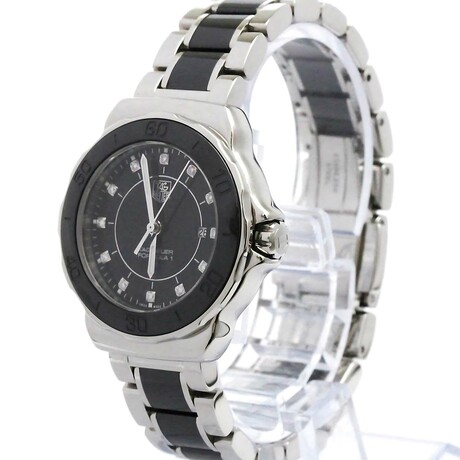 Tag Heuer Ladies Formula 1 Diamond Quartz // WAH1314.BA0867 // Pre-Owned