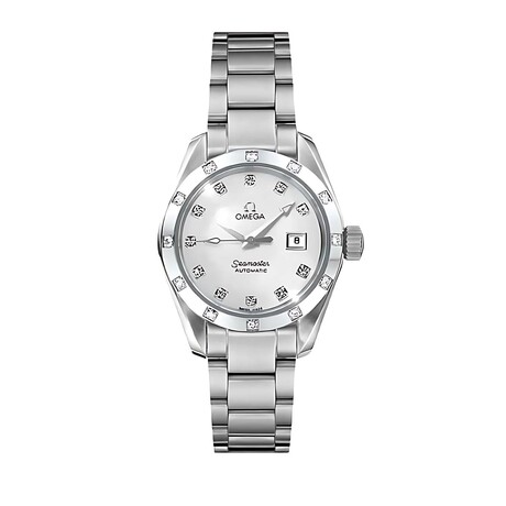 Omega Ladies Seamaster Aqua Terra Diamond Quartz // O2575.00 // Pre-Owned
